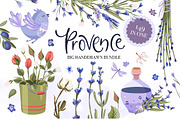 Provence. Big Hand drawn Bundle.