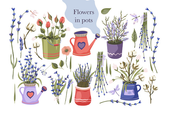 Provence. Big Hand drawn Bundle. in Illustrations - product preview 2