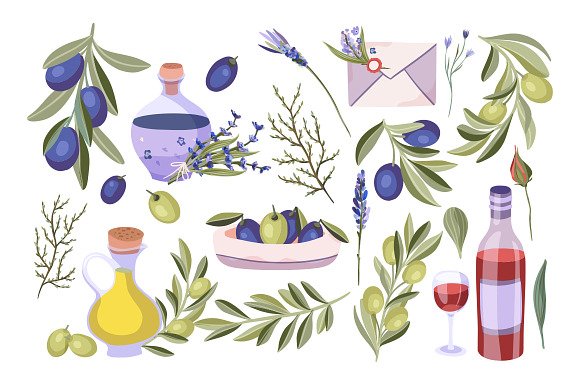 Provence. Big Hand drawn Bundle. in Illustrations - product preview 3
