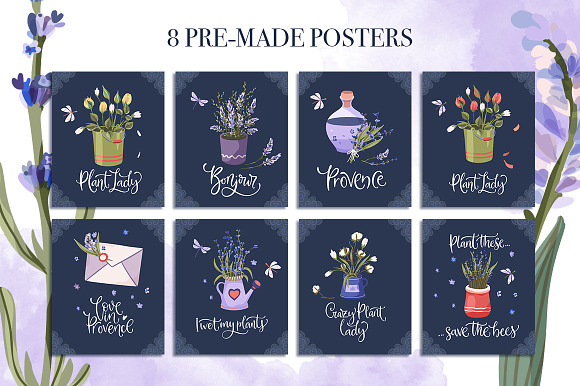 Provence. Big Hand drawn Bundle. in Illustrations - product preview 9