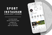 Sport Instagram Highlight Gray