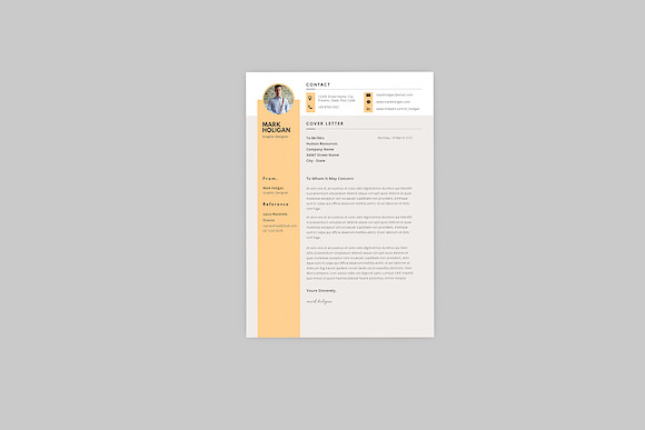 Mark Graphic Resume Designer in Resume Templates - product preview 1