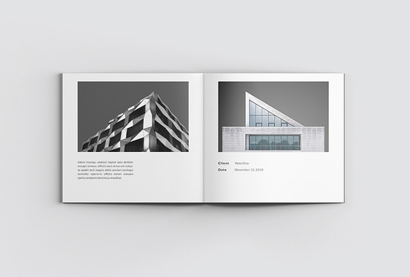 Modern Architecture Brochure in Brochure Templates - product preview 2