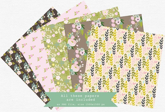 Lovely Flower Bundle illustration in Illustrations - product preview 10