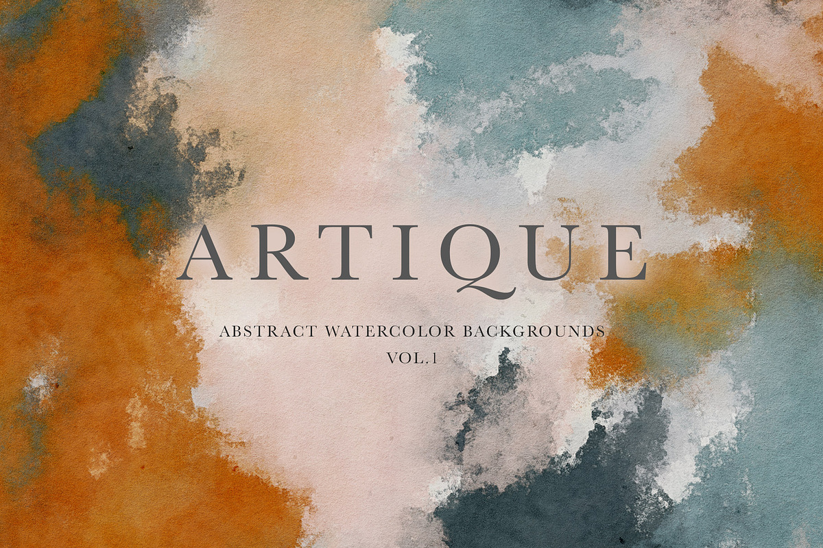 Artique Abstract Watercolor Textures in Textures - product preview 8