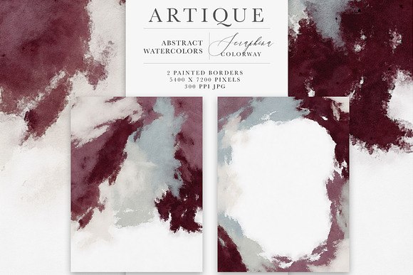 Artique Abstract Watercolor Textures in Textures - product preview 8