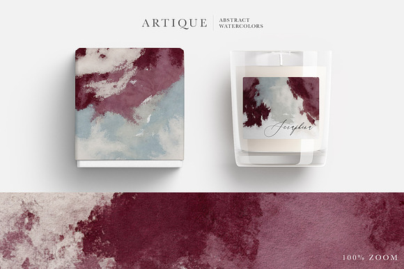 Artique Abstract Watercolor Textures in Textures - product preview 9