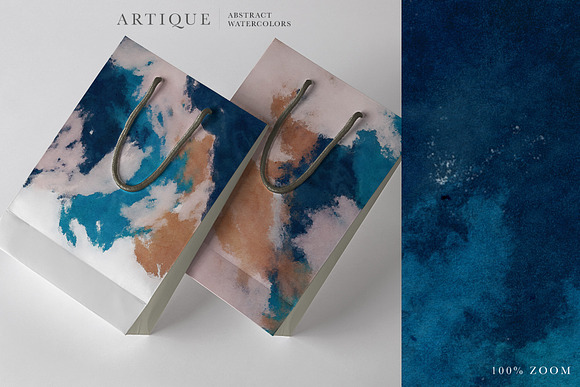 Artique Abstract Watercolor Textures in Textures - product preview 15