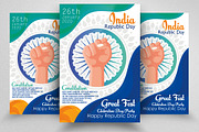 Indian Republic Day Festival Flyer