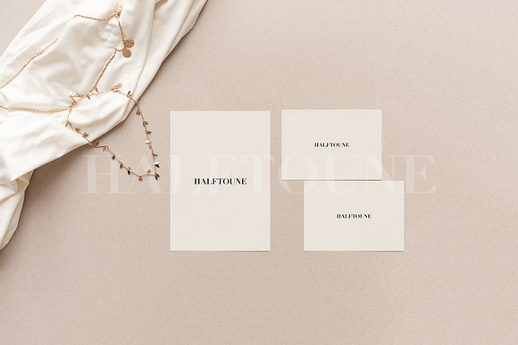Styled Wedding Cards Scene Mockup in Mockup Templates - product preview 1