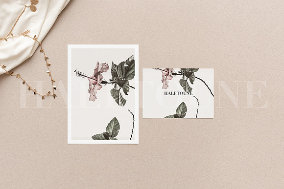Styled Wedding Cards Scene Mockup in Mockup Templates - product preview 2