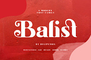Balist - Modern Serif Font