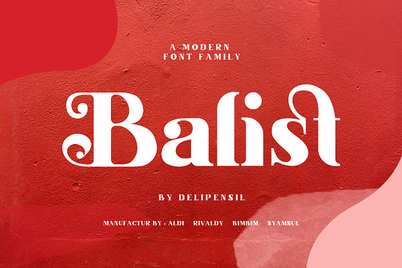 Balist - Modern Serif Font in Serif Fonts - product preview 8