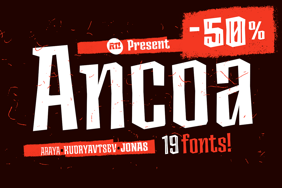 Ancoa -50% in Display Fonts - product preview 8