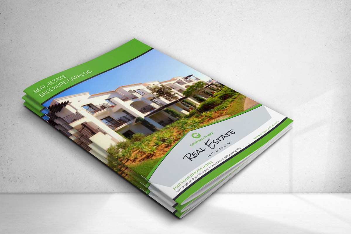 Real Estate Brochure Catalog in Brochure Templates - product preview 8
