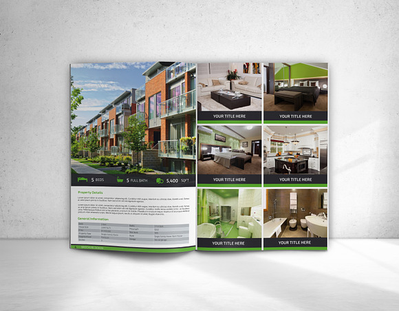 Real Estate Brochure Catalog in Brochure Templates - product preview 2
