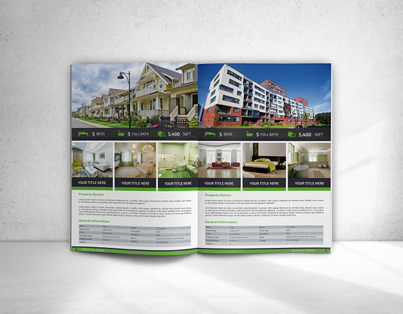 Real Estate Brochure Catalog in Brochure Templates - product preview 3