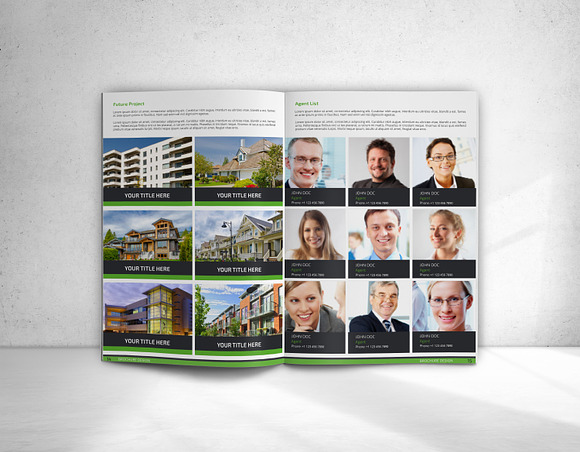 Real Estate Brochure Catalog in Brochure Templates - product preview 6