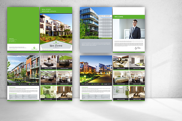 Real Estate Brochure Catalog in Brochure Templates - product preview 8