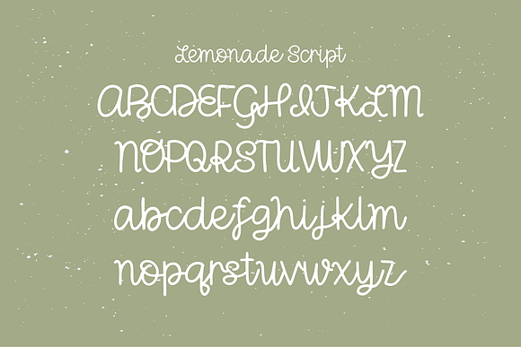 LEMONADE SCRIPT a Cute Cursive Font in Script Fonts - product preview 5
