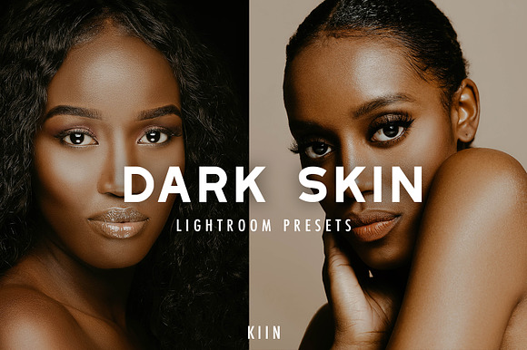 10 DARK SKIN LIGHTROOM PRESETS in Add-Ons - product preview 9