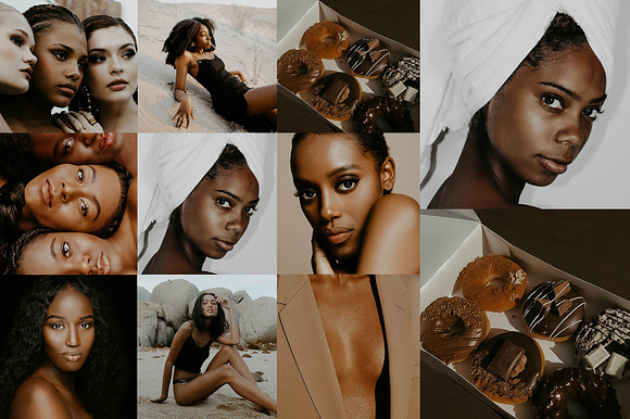 DARK SKIN LIGHTROOM MOBILE PRESETS in Add-Ons - product preview 8