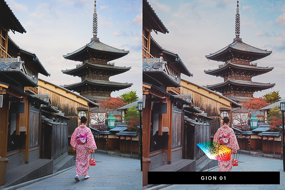 50 Kyoto Lightroom Presets and LUTs in Add-Ons - product preview 2