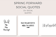 Spring Forward Quotes (15 Images)