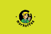 More Coffee - Mascot Logo