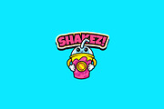 Shake - Mascot Logo