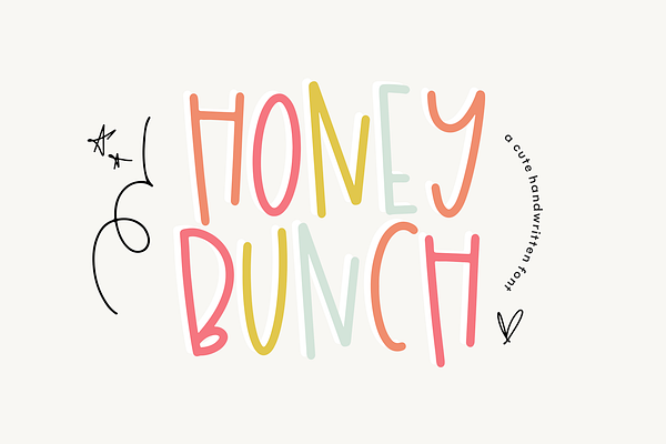 Honey Bunch | Font with Extras