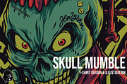 Skull Mumble Illustration