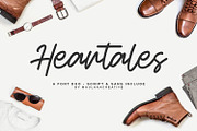 Heartales - Font Duo Script Sans
