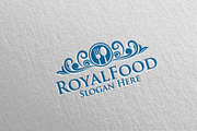 Royal Food Logo for Restaurant 49