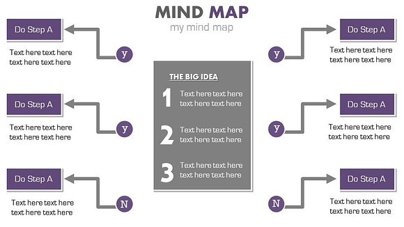 Mind Map 1 PowerPoint Template in PowerPoint Templates - product preview 6
