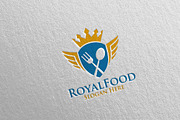 King Food Logo Restaurant or Cafe 51