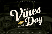 Vinesday | Handlettering Script Font