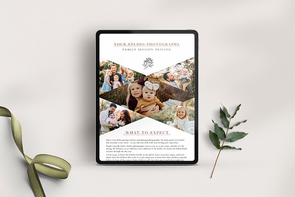 Family Email Template EM001