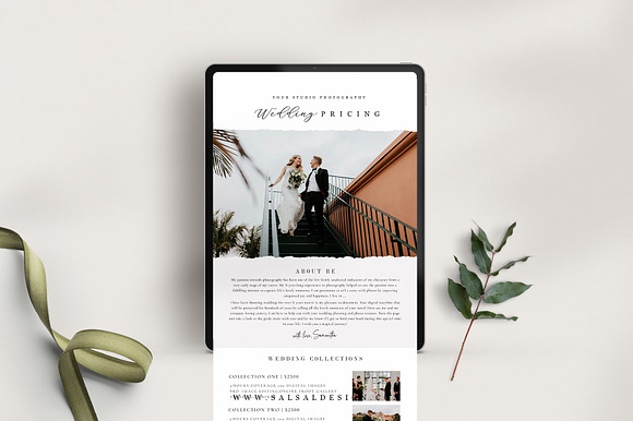Wedding Email Template EM 002 in Card Templates - product preview 1