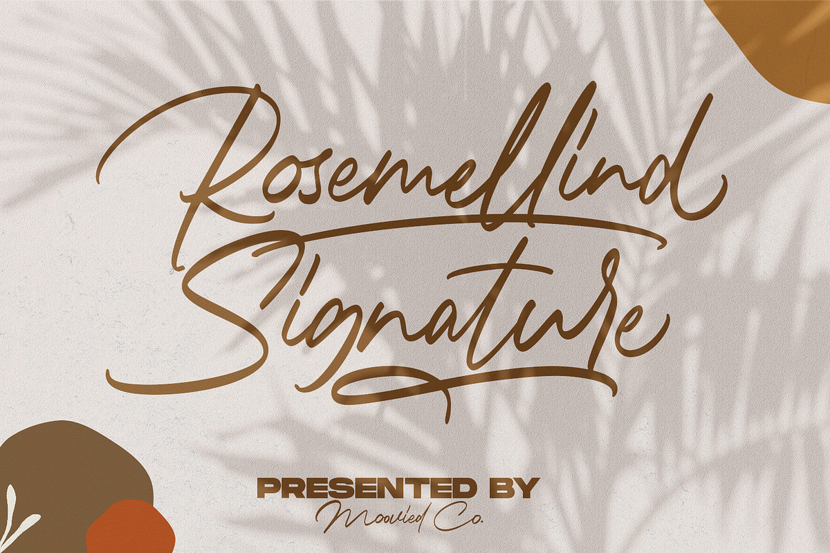 Rosemellind Signature in Script Fonts - product preview 8