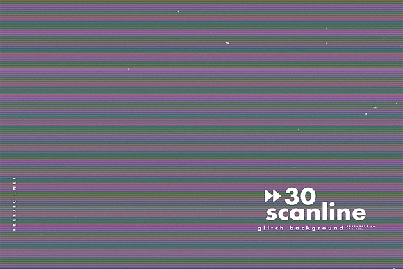 30 Scan lines Glitch Background in Textures - product preview 7
