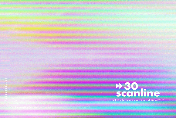 30 Scan lines Glitch Background in Textures - product preview 16