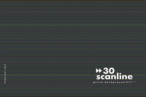30 Scan lines Glitch Background in Textures - product preview 17