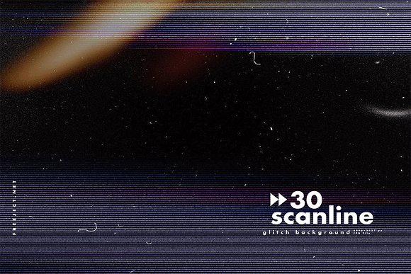 30 Scan lines Glitch Background in Textures - product preview 23