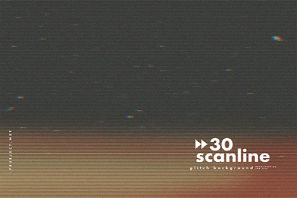 30 Scan lines Glitch Background in Textures - product preview 26