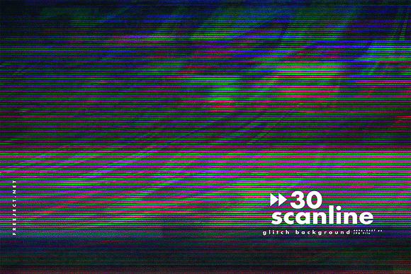 30 Scan lines Glitch Background in Textures - product preview 29