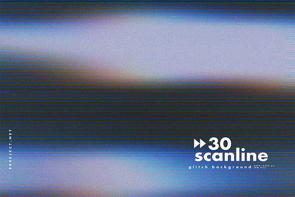30 Scan lines Glitch Background in Textures - product preview 30