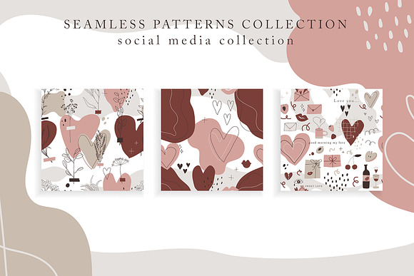 LOVE SHAPES - Abstract collection in Illustrations - product preview 3