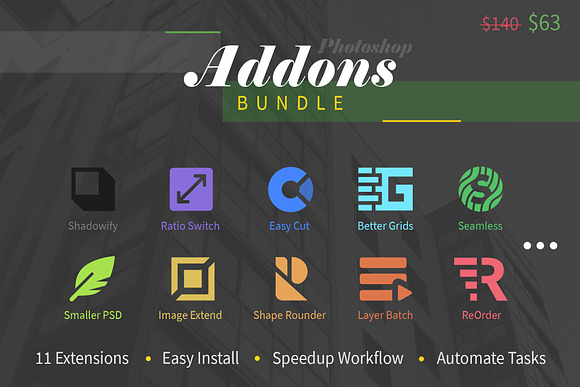 Photoshop Add-Ons Bundle in Add-Ons - product preview 11