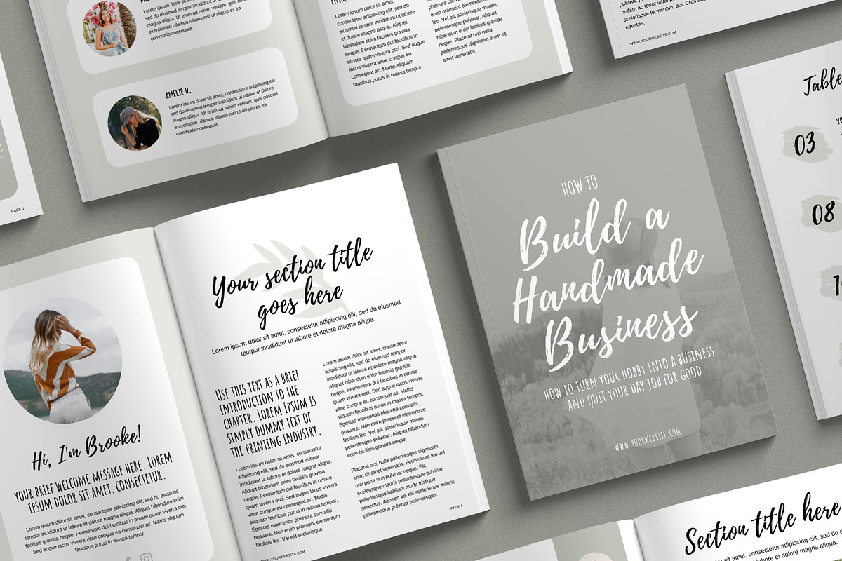 eBook Creator template | CANVA in Magazine Templates - product preview 8